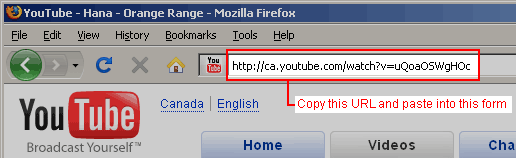 Suggest Video URL